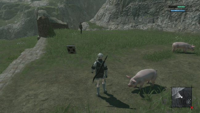 la quête «Œufs perdus» dans NieR Replicant