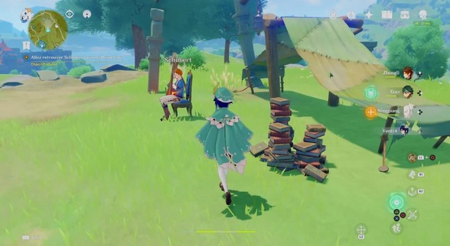 Allez retrouvez Schubert prés de Deauclaire