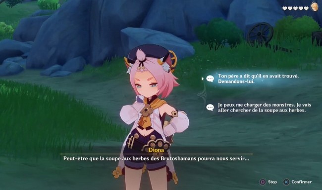 Boisson spéciale de Diona