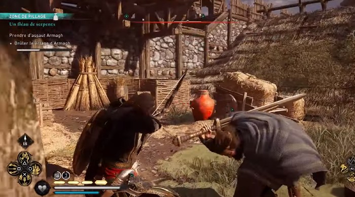 Brûler le village d'Armagh