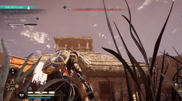 Brûler le village d'Armagh