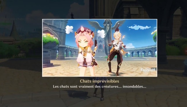 Chats imprévisibles