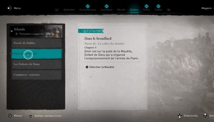 Dans le brouillard Assassin’s Creed Valhalla La Colère Des Druides