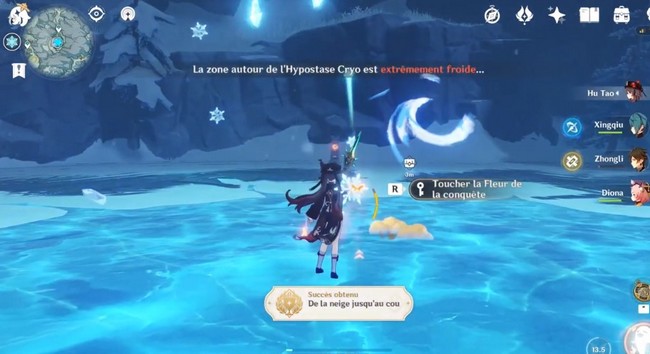 De la neige jusqu'au cou