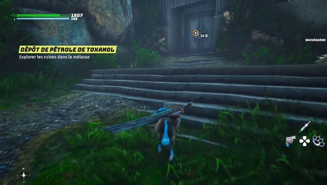 Explorer les ruines dans la mélasse