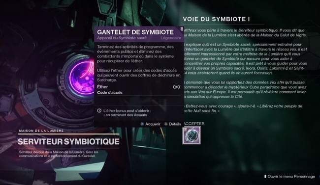 Gantelet de Symbiote