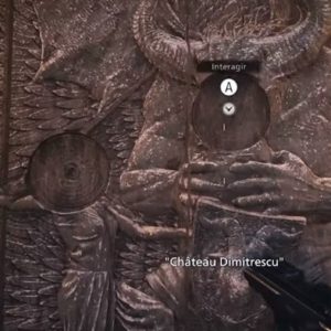 La porte Château Dimitrescu Resident-Evil-Village