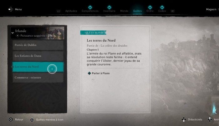 Les terres du Nord-Assassin’s Creed Valhalla La Colère Des Druides 