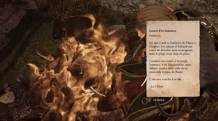 Lettre à la semence