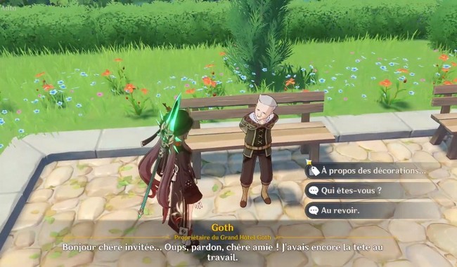 Marchand de Décorations de la Sérénithéière Goth