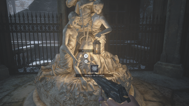 Masque de la colère