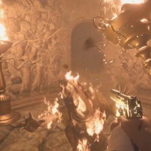 Mettre le feu à une Moroaică dans Resident Evil 8 Village