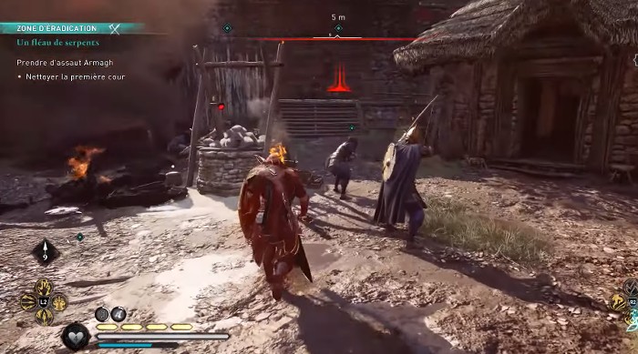 Nettoyer la première cour