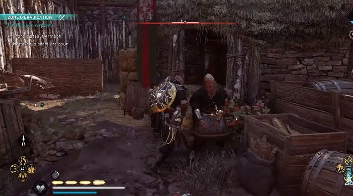 Nettoyer la première cour