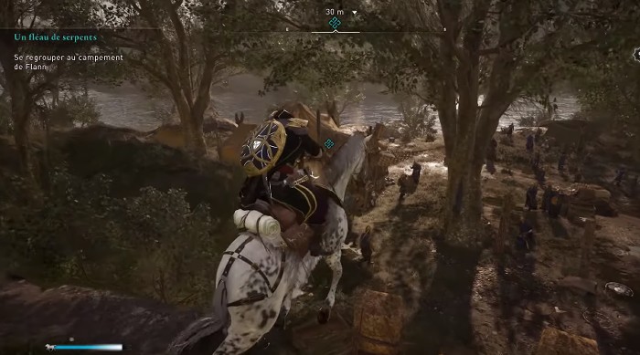 Regroupement au camp de Flann