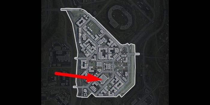 Emplacement de la Nakatomi Tower dans Call of Duty: Warzone