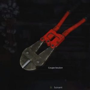 coupe-boulon dans Resident Evil Village
