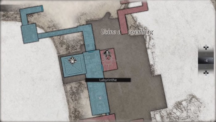 emplacement Labyrinthe Usine d'Heisenberg (Cheval de Fer)