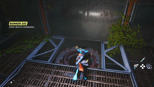 entrer dans la canalisation