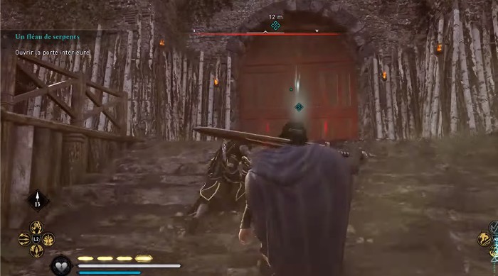 ouvrir la porte intérieure