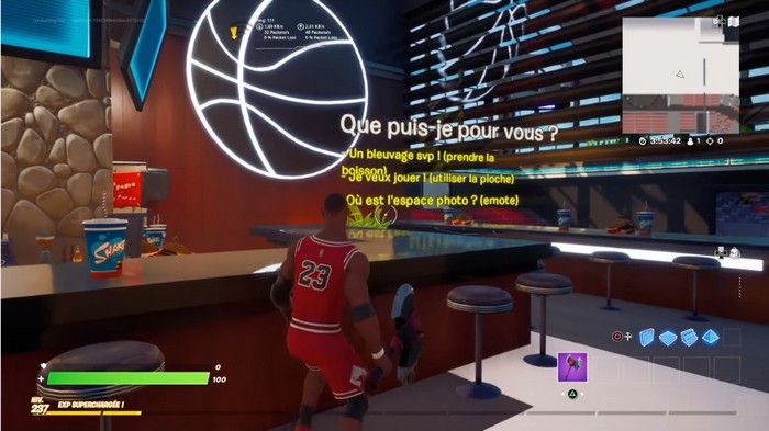 les trois propositions affichées