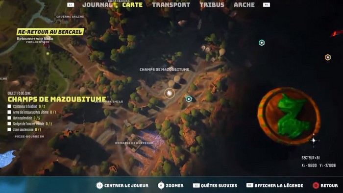 trouver Fusil automatique biomutant