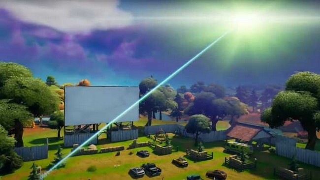 Emplacements des OVNIS dans Fortnite