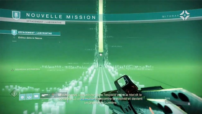 Labyrinthe : Effacement