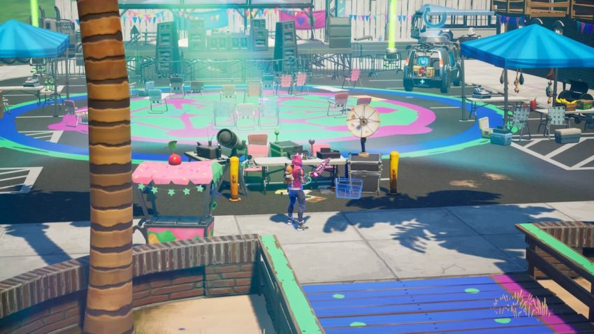 Emplacement d'une radiocassette de Believer Beach