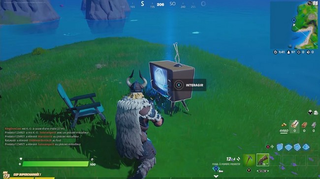 Emplacement téléviseur inquiétant 1