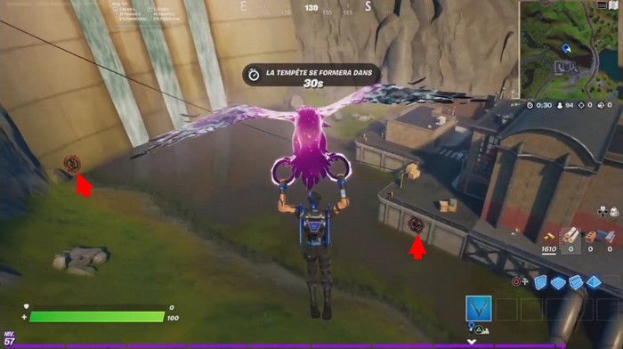 Emplacements des murs de graffitis à Hydro 16