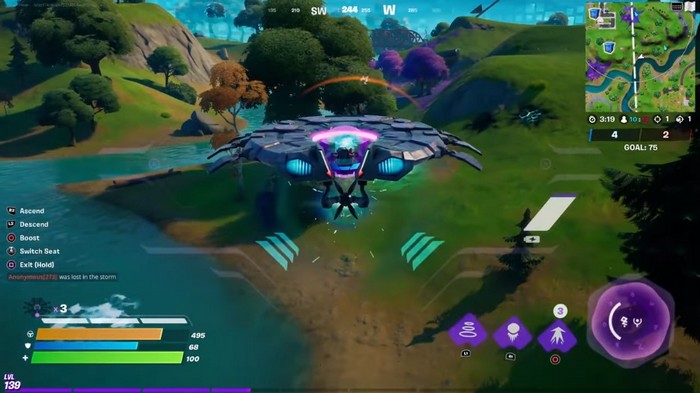 Infliger des dégâts à des adversaires ou à des structures adverses avec des armes explosives saison7