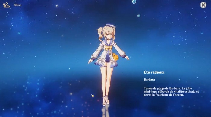 Le skin été radieux pour Barbara