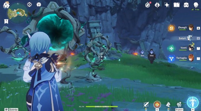 Premier puzzle d'anneau d'hymne des îles jumelles