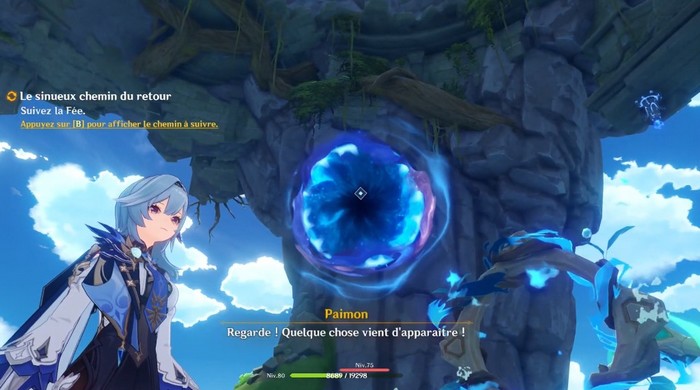 lancez l'Harpastum à travers pour activer la stèle finale