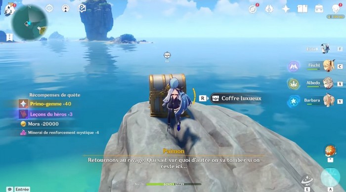 un coffre luxueux-Des contrées extérieures