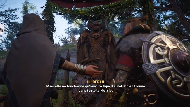 un défi des dieux Assassin's Creed Valhalla