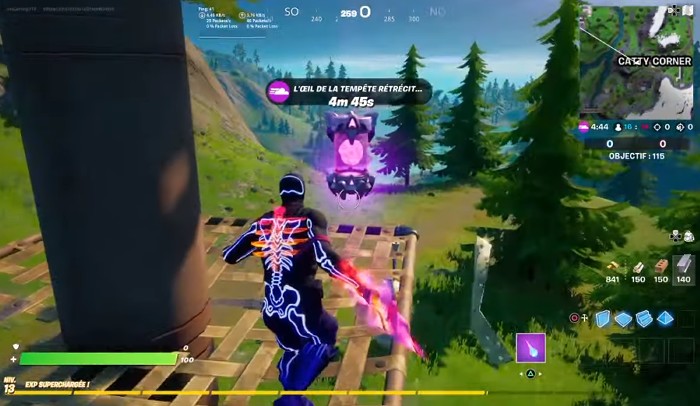 à l'ouest de Catty Corner