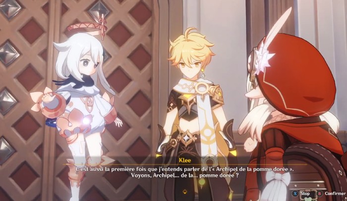 Trouvez Klee dans au quartier général de l'Ordre de Favonius