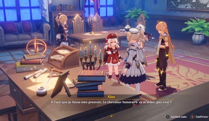 Allez au bureau de Jean pour lui parler