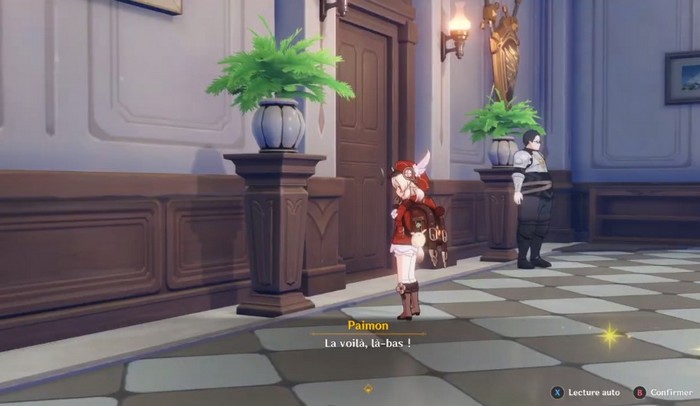 Trouvez Klee dans au quartier général de l'Ordre de Favonius