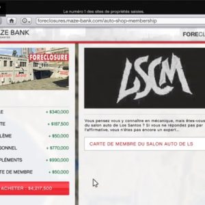 Carte de membre du salon Auto de LS