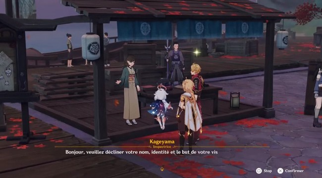 Confessions d'un étranger- genshin impact