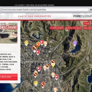 Emplacements des ateliers Auto