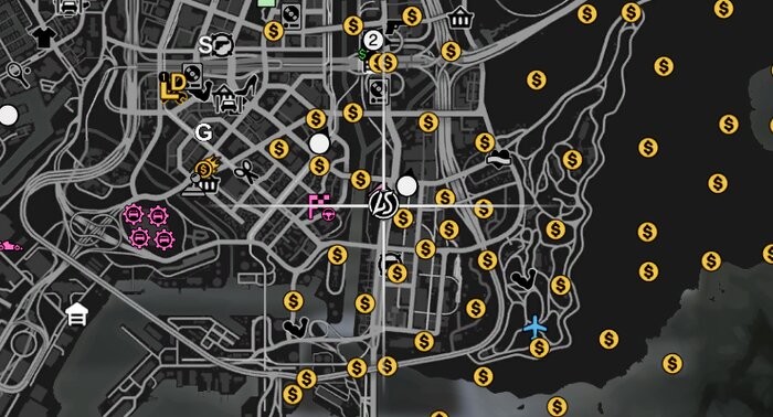 GTA Online emplacement LS Car Mee -Salon Auto de Ls