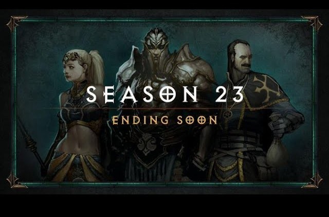 La date de fin saison 23 de Diablo 3