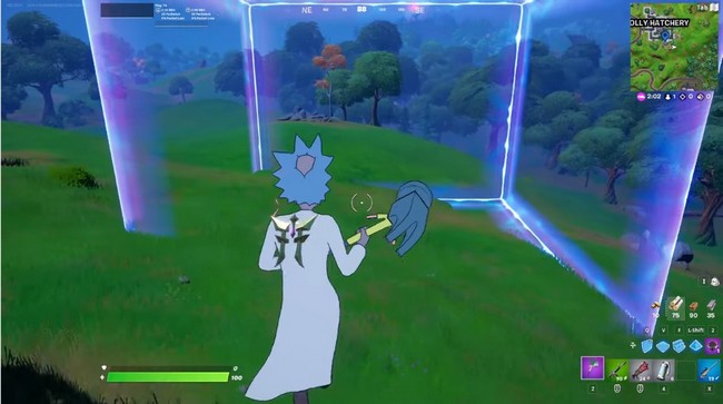 Nanites extraterrestres Fortnite