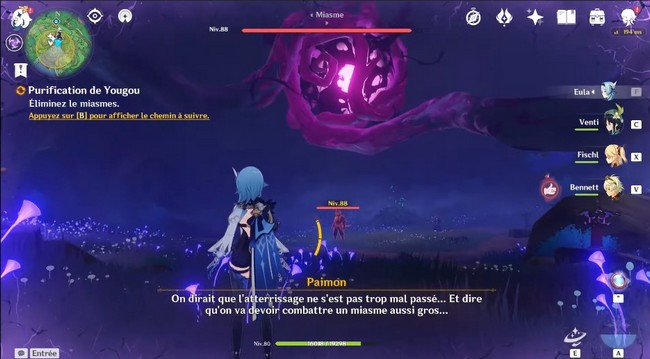 Éliminez le miasmes