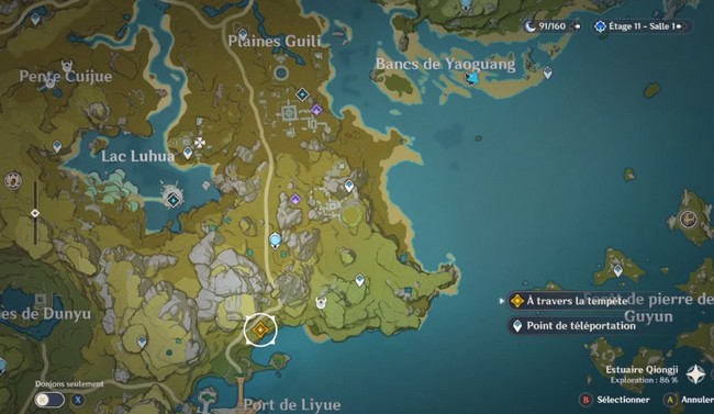 Vent d'automne et feuilles écarlates