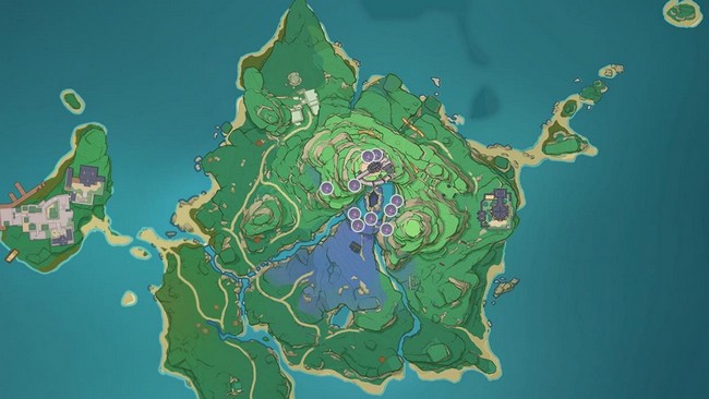 où trouver herbe à sanglots dans Genshin Impact